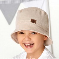 AJS organinės medvinės (muslino) skrybėlaitė berniukui